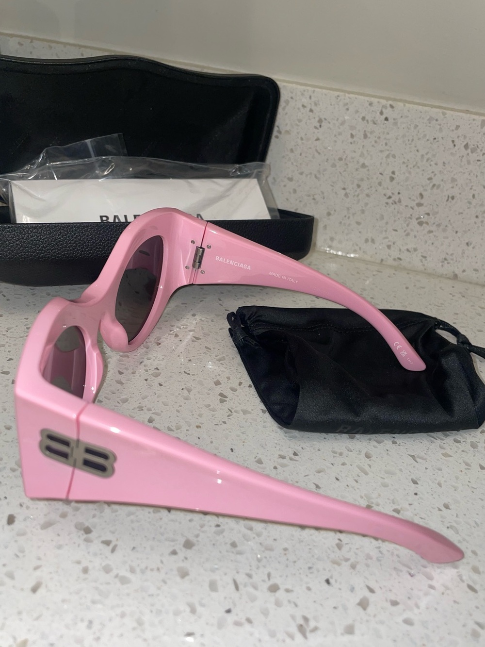 Balenciaga Pink Sunglasses - Picture 2 of 9